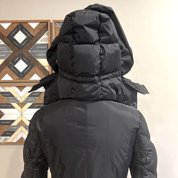 Moncler Verrerie Hooded Quilted Puffer Coat Down Parka Jacket in Black 00 XS - Picture 6 of 16